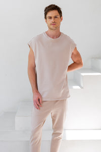 NIKO TANK TOP CREMA