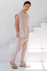 NIKO TANK TOP CREMA