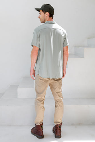KEON CAMISA MANGA CORTA VERDE