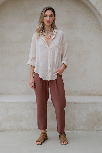 OASIS CAMISA BEIGE