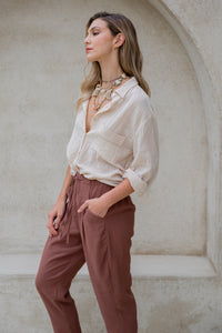 OASIS CAMISA BEIGE